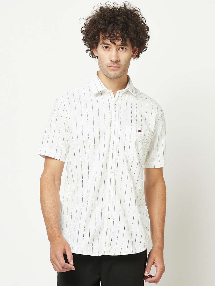 mens stripes casual shirt