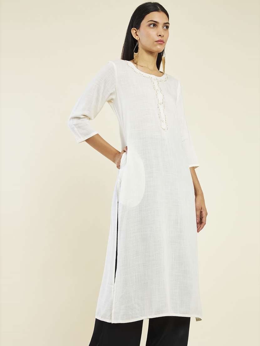 women's straight kurta