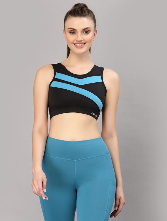 multi coloured sports bra - 19486883 - Zoom Image - 0