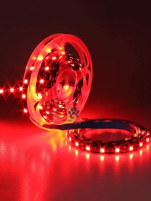 rsct red 4 m led fall ceiling light for decorations with adapter - 19487053 -  Standard Image - 0