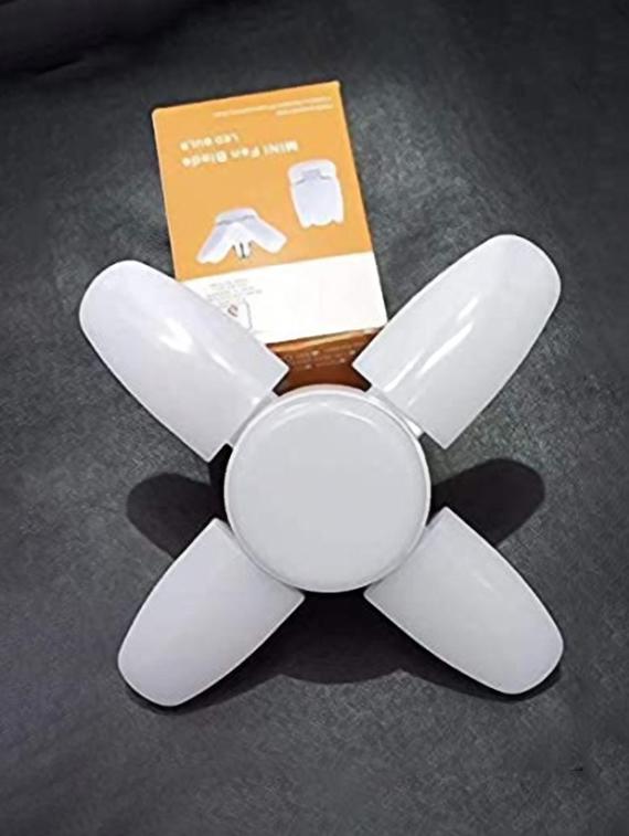 rsct white led b22 foldable 4 leaf fan ceiling light with angle adjustable 25w ac 160 - 265 v - 19487109 - Zoom Image - 0