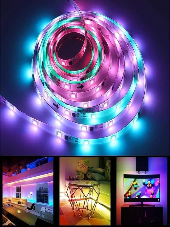 rsct plastic corded electric adjustable 25 v multi led strip light - 19487197 - Standard Image - 3