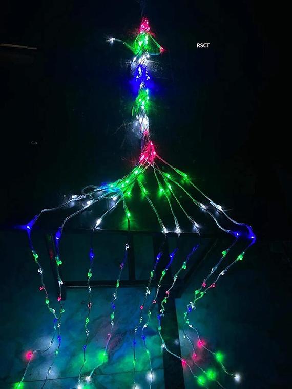 rsct corded electric waterproof and colour changing multi light