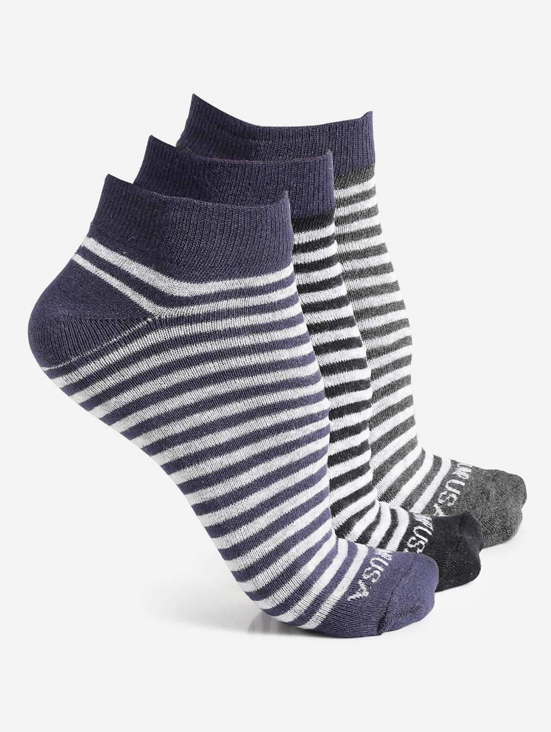 sets of 3 ankle length socks
