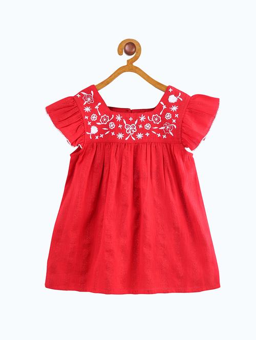 girls square neck top - 19488937 -  Standard Image - 0