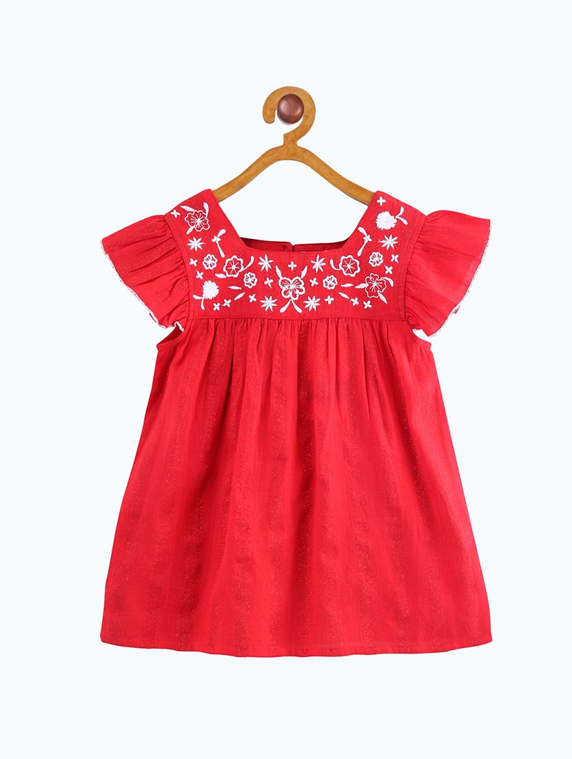 girls square neck top - 19488937 -  Zoom Image - 0