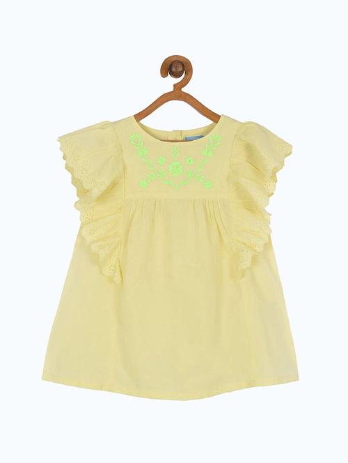 girls round neck top - 19488955 - Standard Image - 0