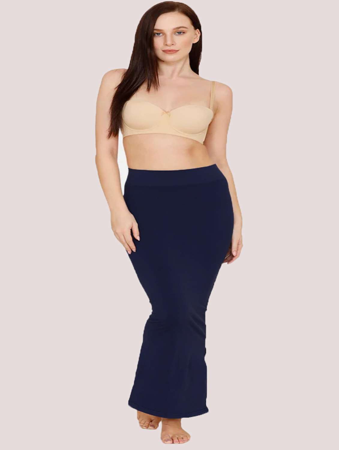 pink cotton blend shaper brief shapewear - 19490772 -  Standard Image - 3