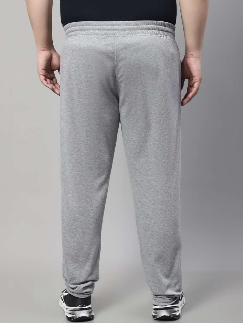 mid rise solid full length track pant - 19490777 -  Standard Image - 3