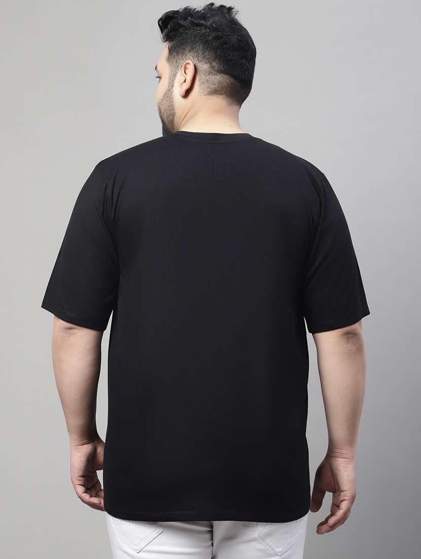 round neck chest printed regular t-shirt - 19490782 -  Standard Image - 3