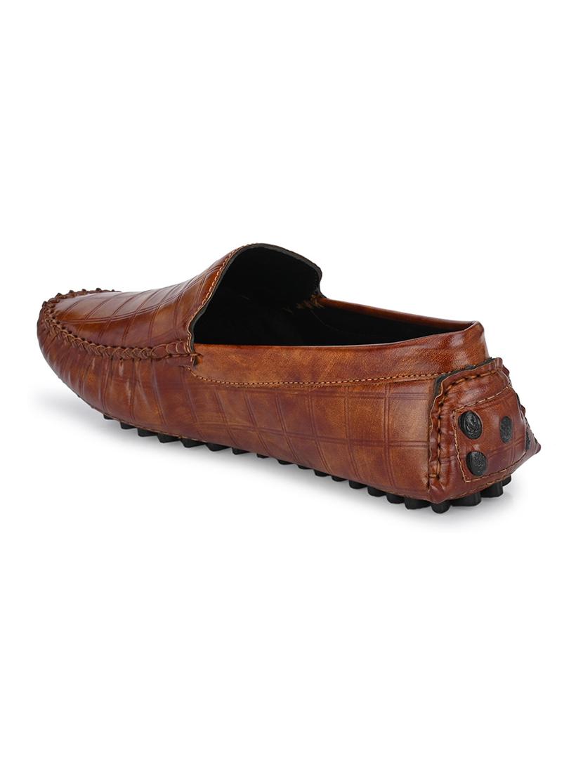 tan patent leather slip on loafers - 19492515 - Standard Image - 3