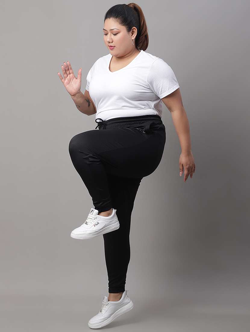 solids polyester track pants - 19492964 -  Standard Image - 3