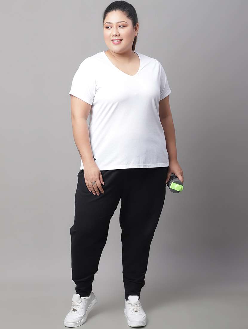 solids cotton track pant - 19492965 -  Standard Image - 3