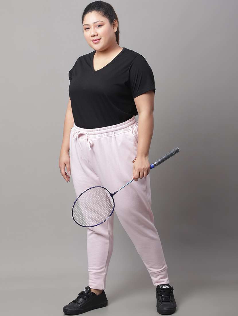 solids cotton track pant - 19492968 -  Standard Image - 3