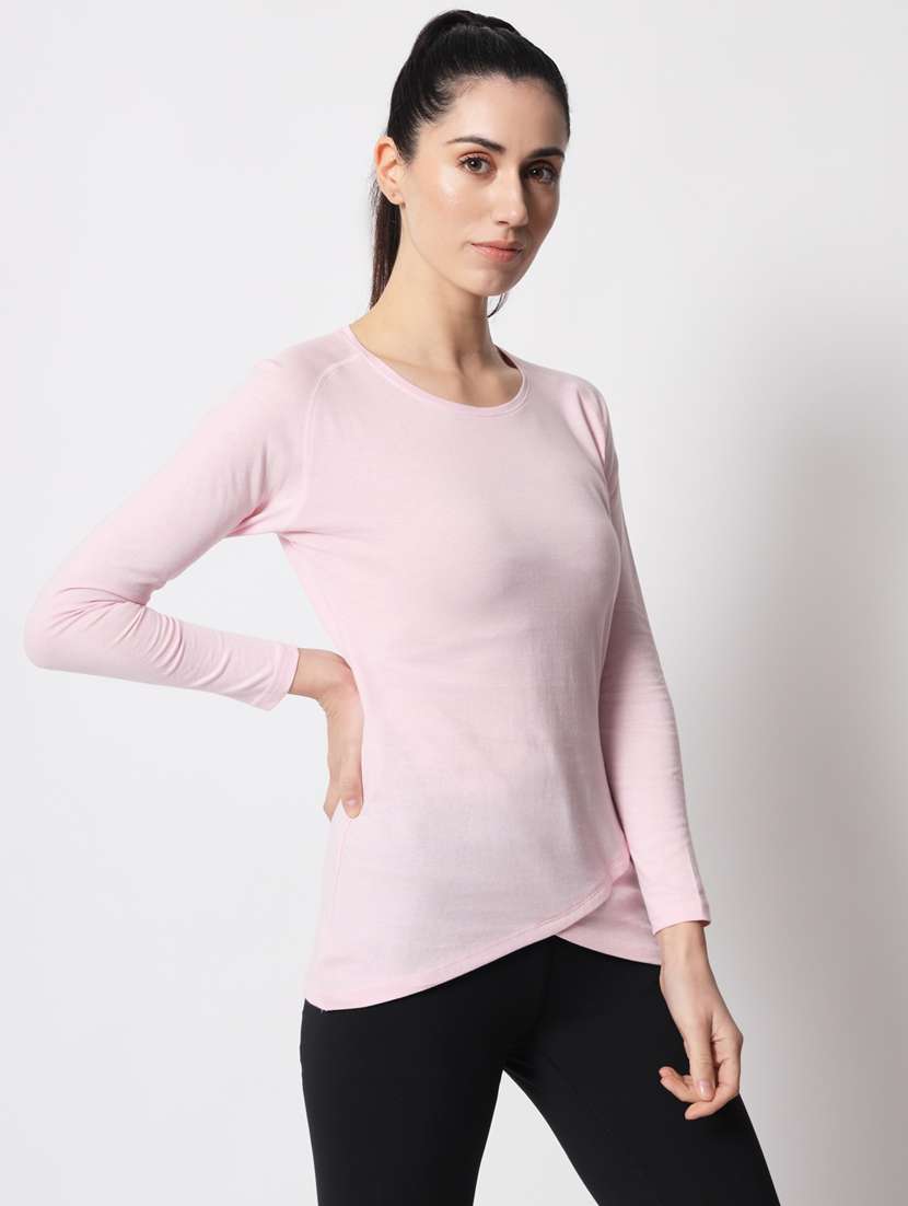 women's plain round neck t-shirt