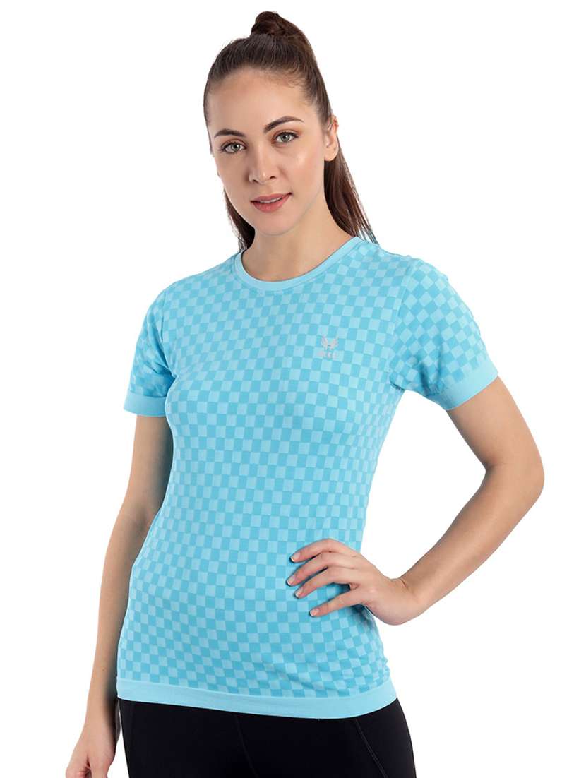 women's all over print crew neck t-shirt