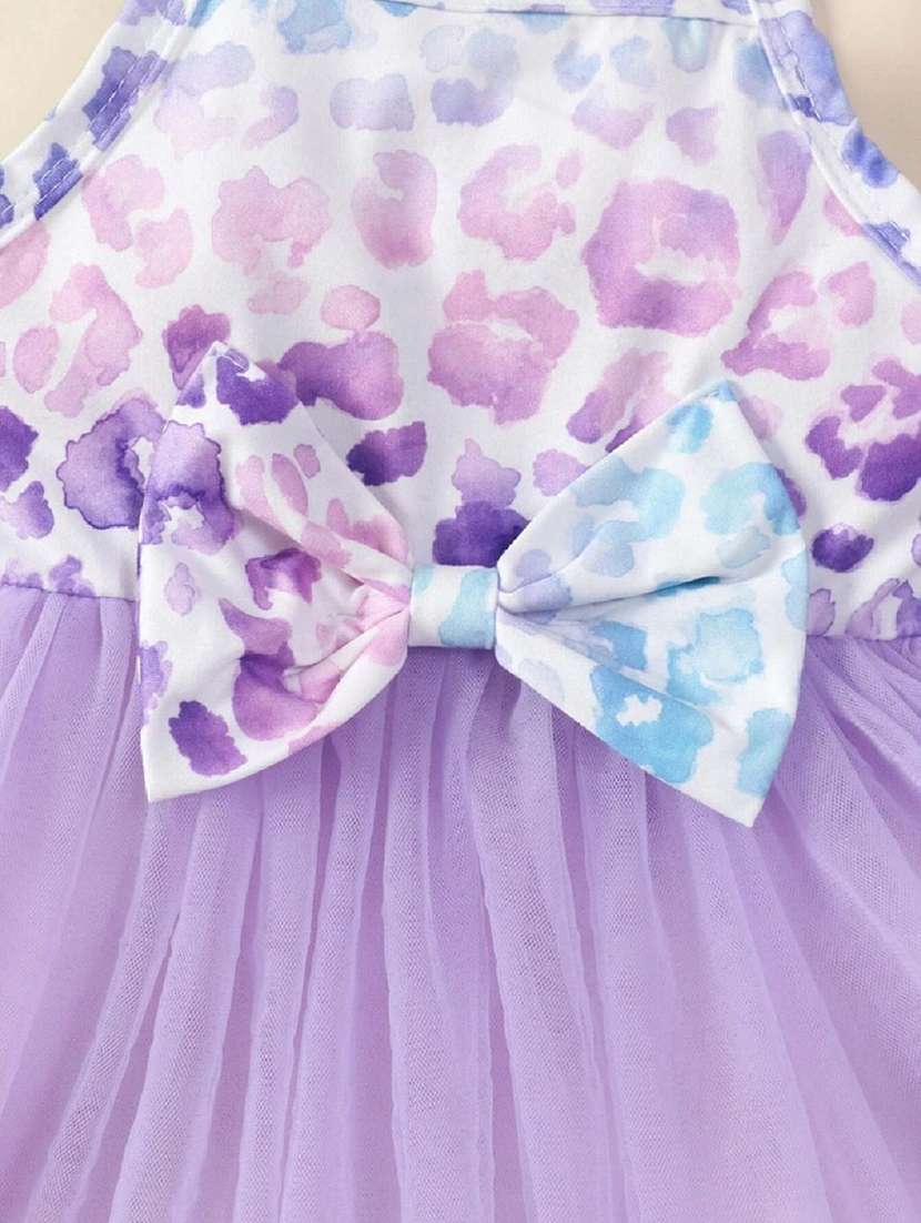 Girls Square Neck Sleeveless Frock