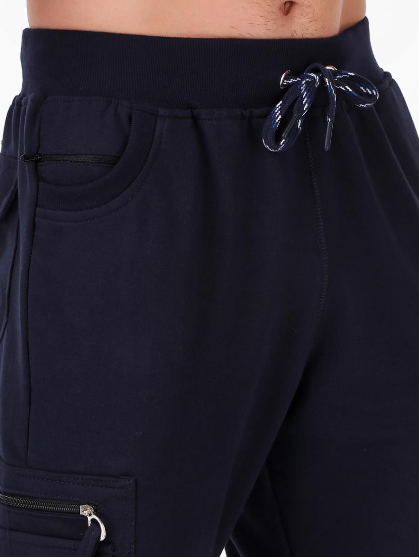 men solid cotton cargo three-fourth - 19494384 - Standard Image - 5