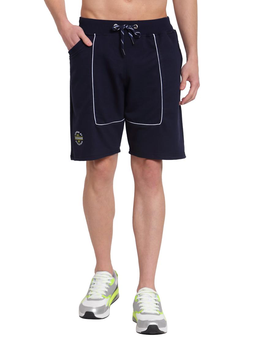 mid rise solid bermuda shorts - 19494417 - Zoom Image - 0