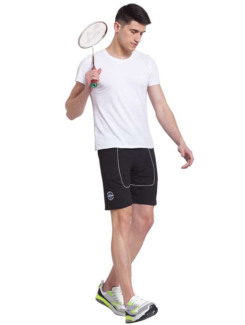 mid rise solid bermuda shorts - 19494418 -  Standard Image - 3