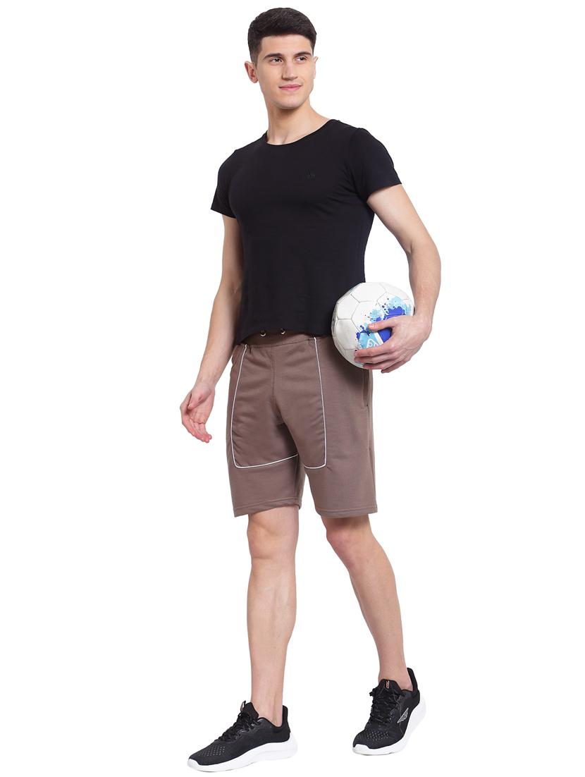 mid rise solid bermuda shorts - 19494419 - Standard Image - 3