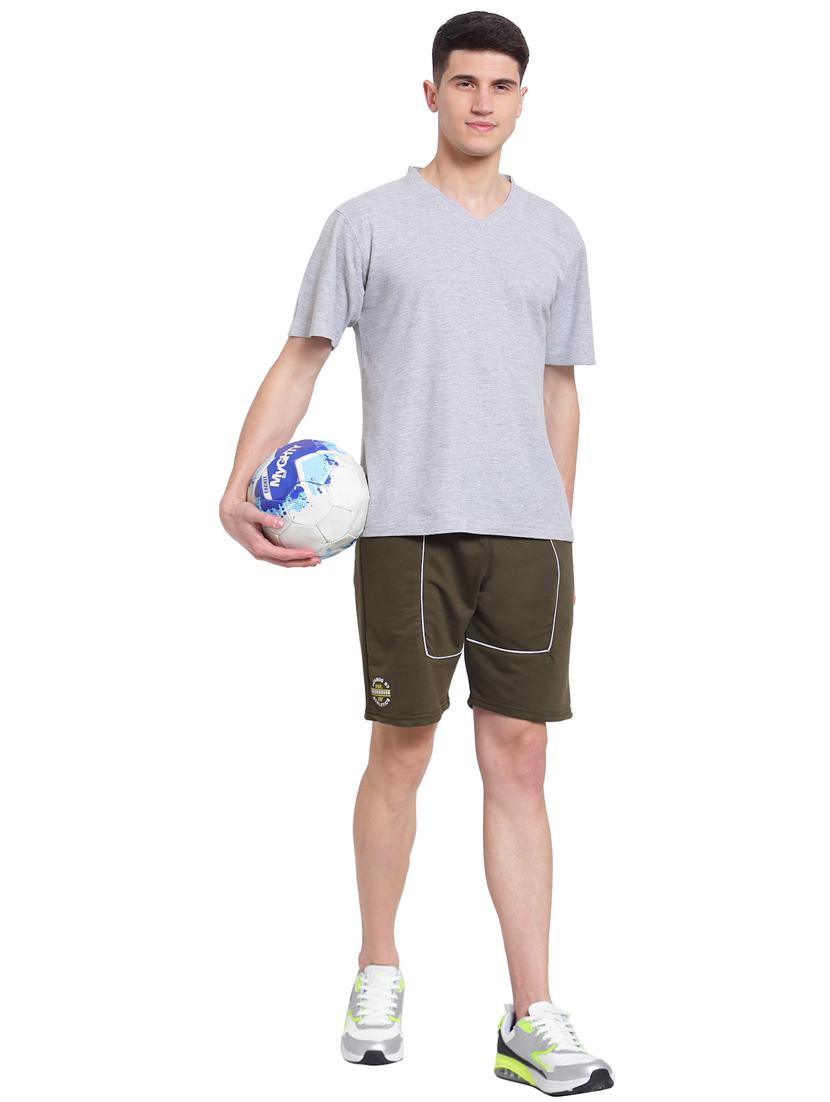 mid rise solid bermuda shorts - 19494420 - Standard Image - 3