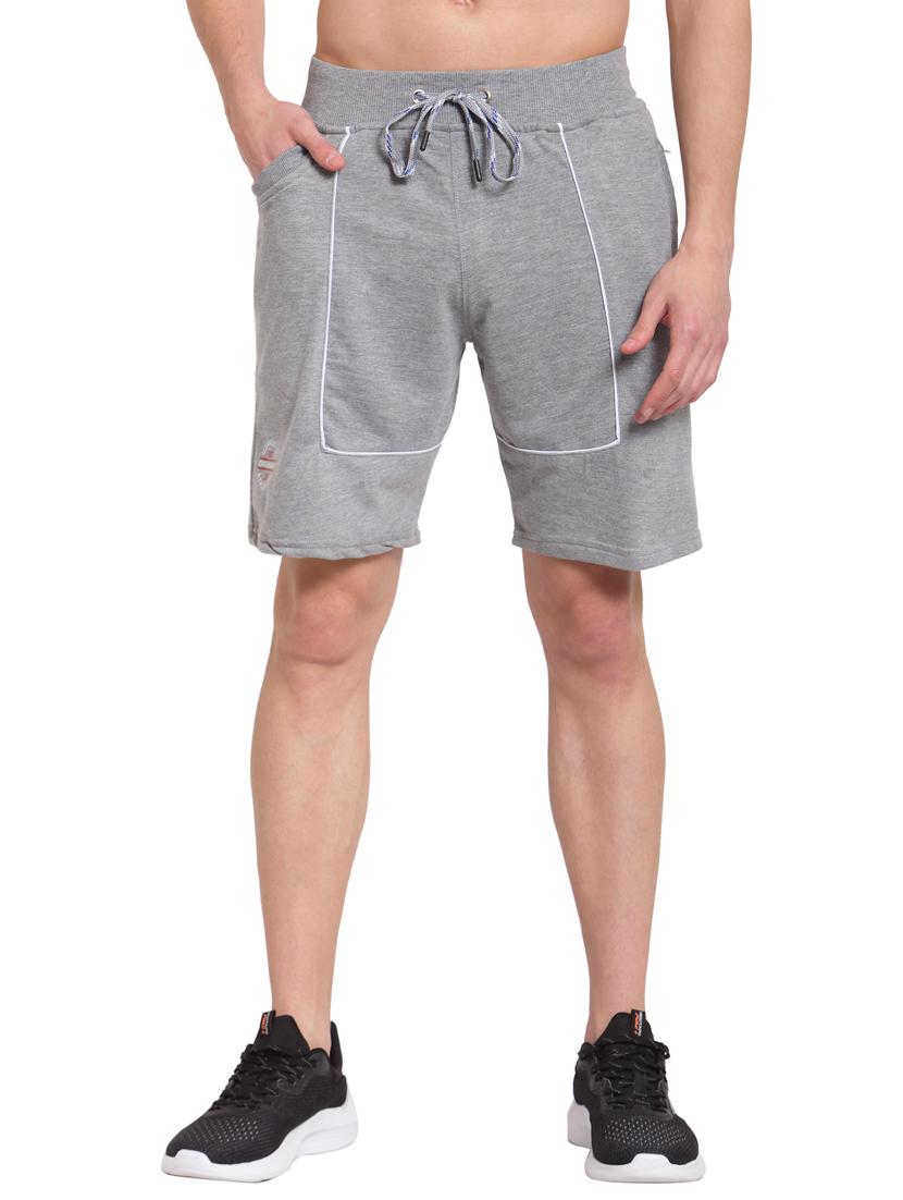 mid rise solid bermuda shorts - 19494421 - Zoom Image - 0