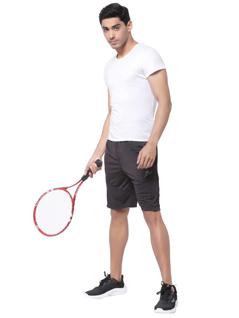 mid rise solid bermuda shorts - 19494422 - Standard Image - 3