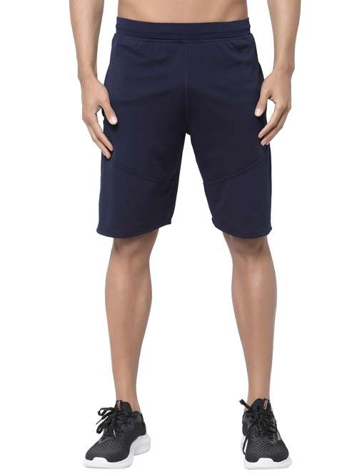 mid rise solid bermuda shorts - 19494423 - Standard Image - 0