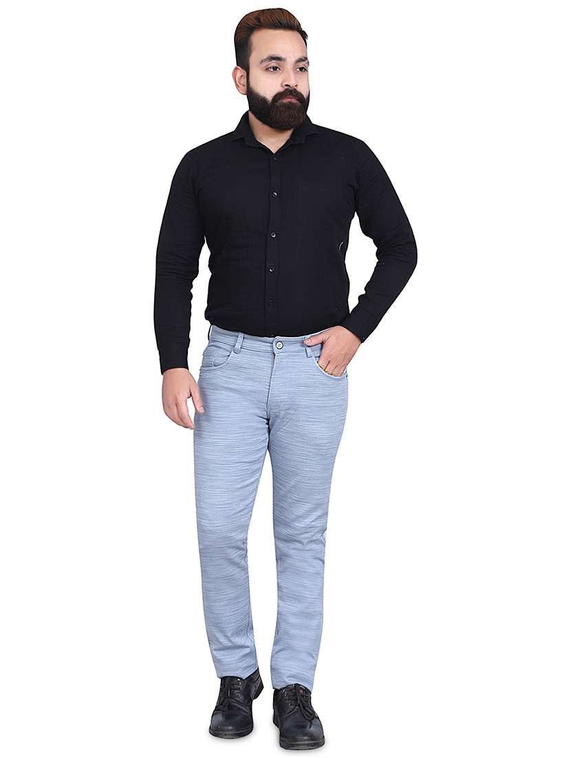 solid flat front formal trouser - 19494933 - Standard Image - 3