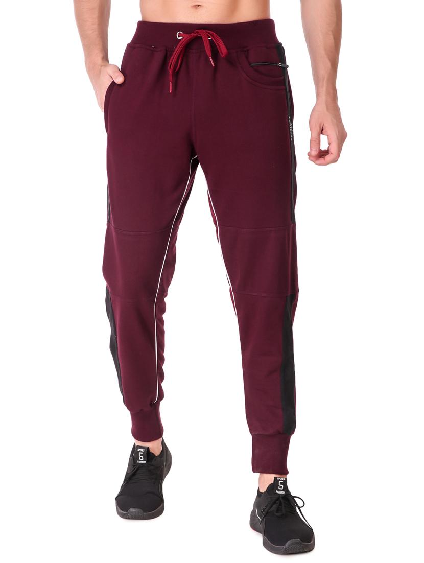 red cotton joggers - 19495033 - Zoom Image - 0