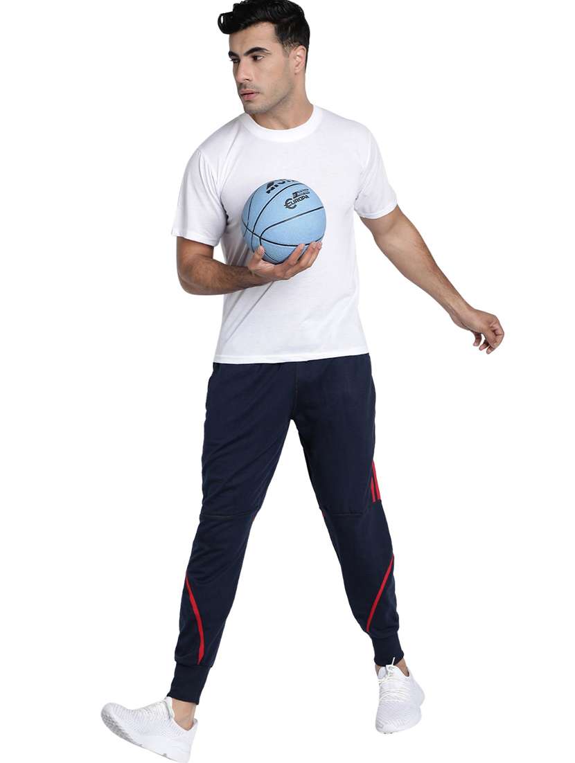 navy blue cotton joggers - 19495051 -  Standard Image - 3