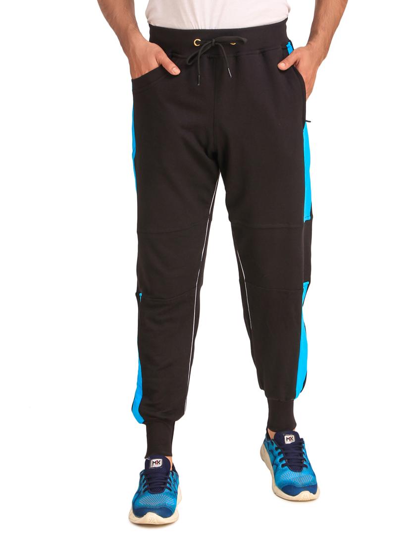 black cotton joggers - 19495054 - Zoom Image - 0