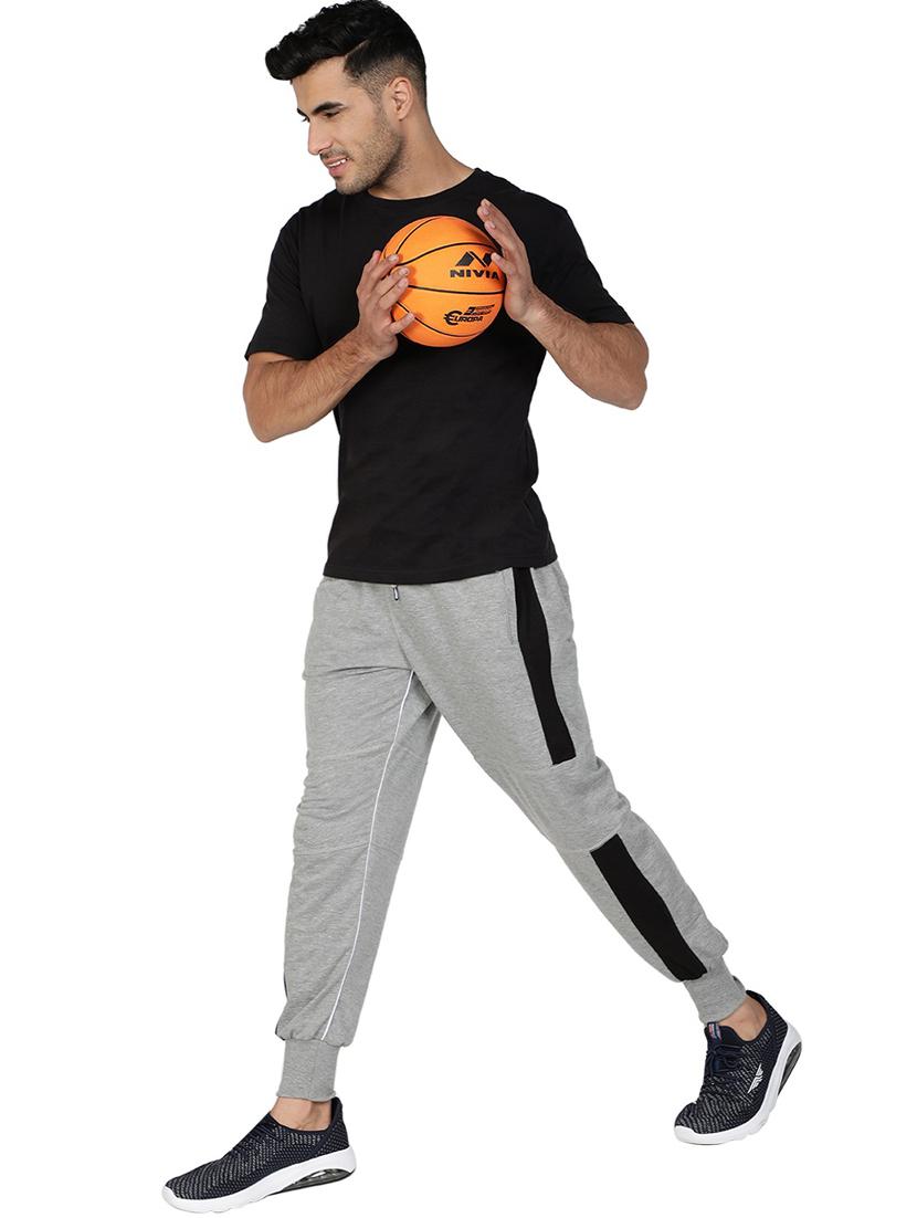 mid rise solid jogger - 19495056 - Standard Image - 3