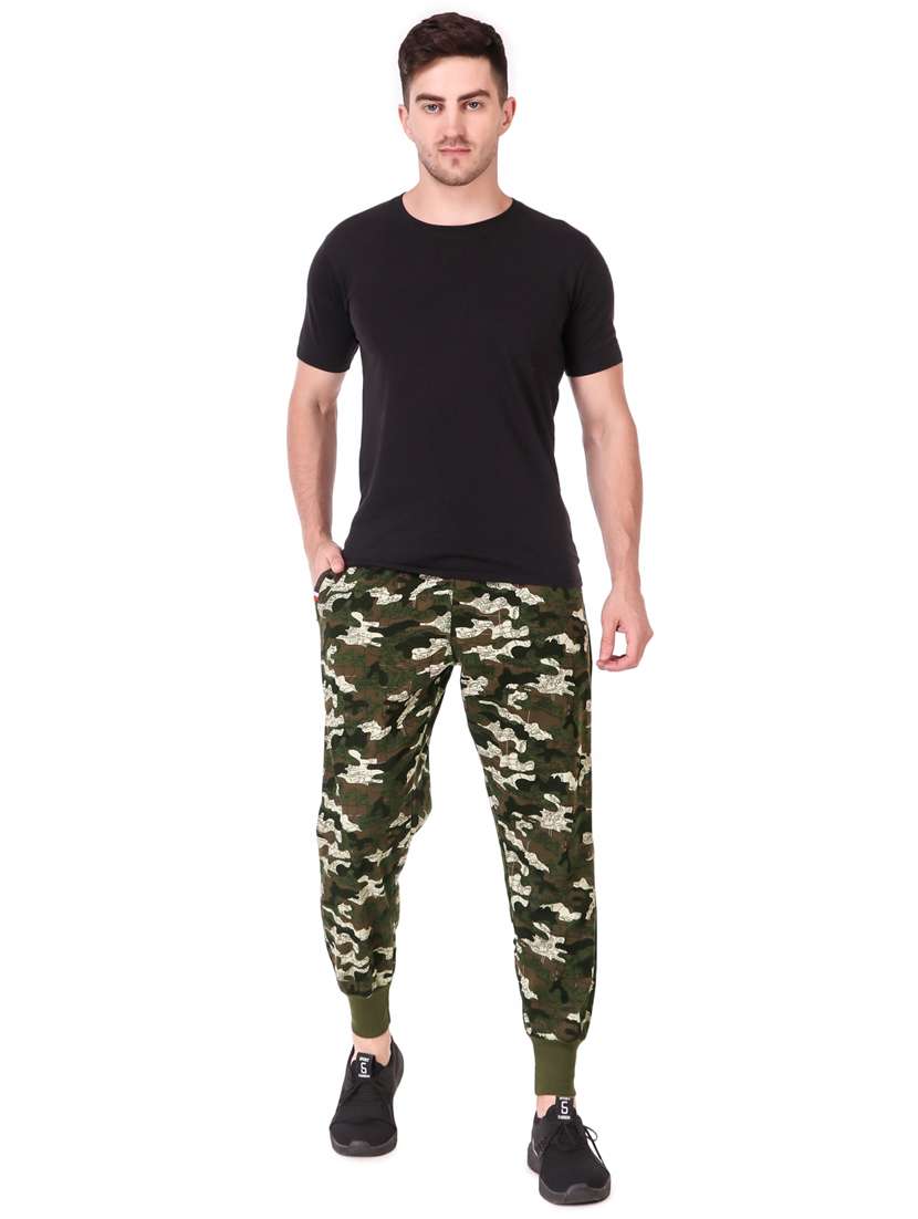 mid rise printed jogger - 19495063 -  Standard Image - 3