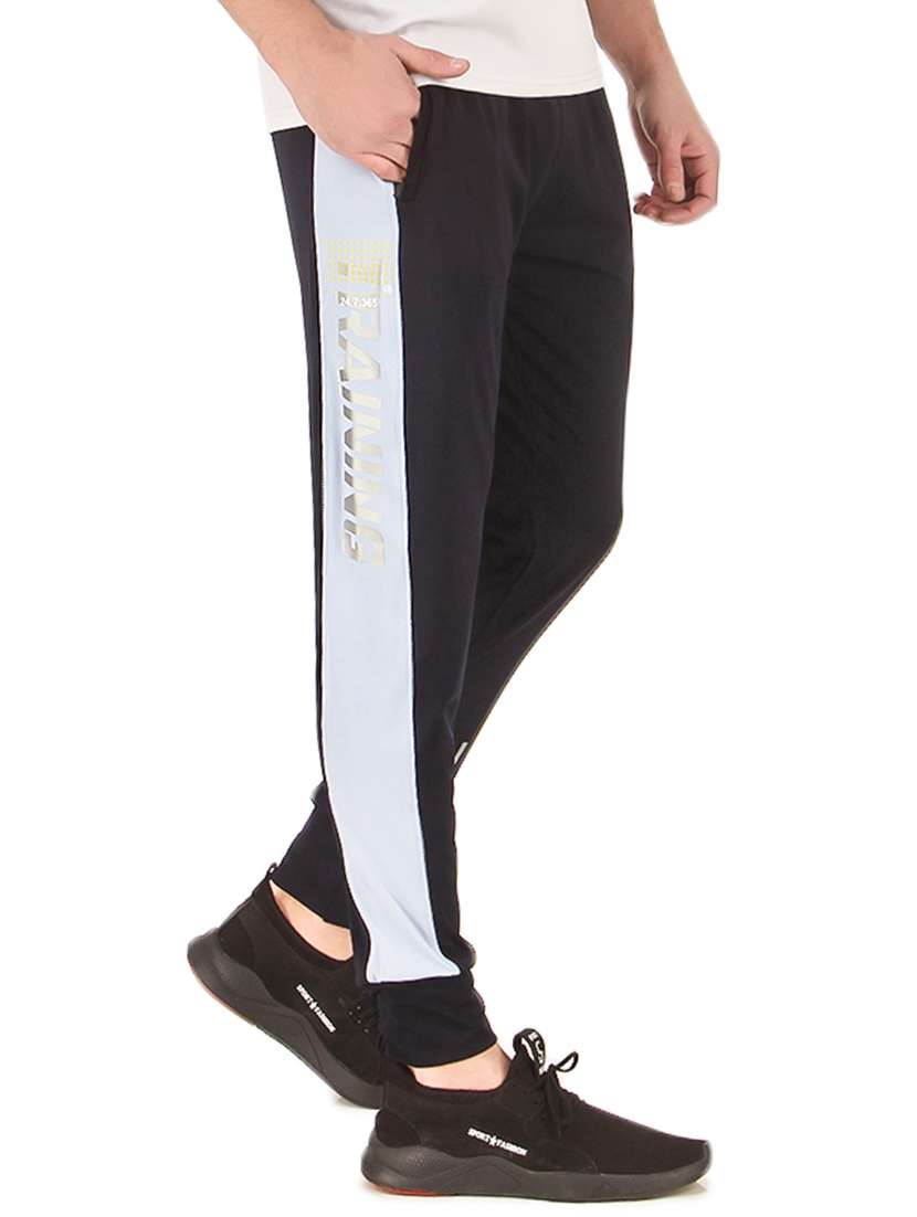 mid rise color block jogger