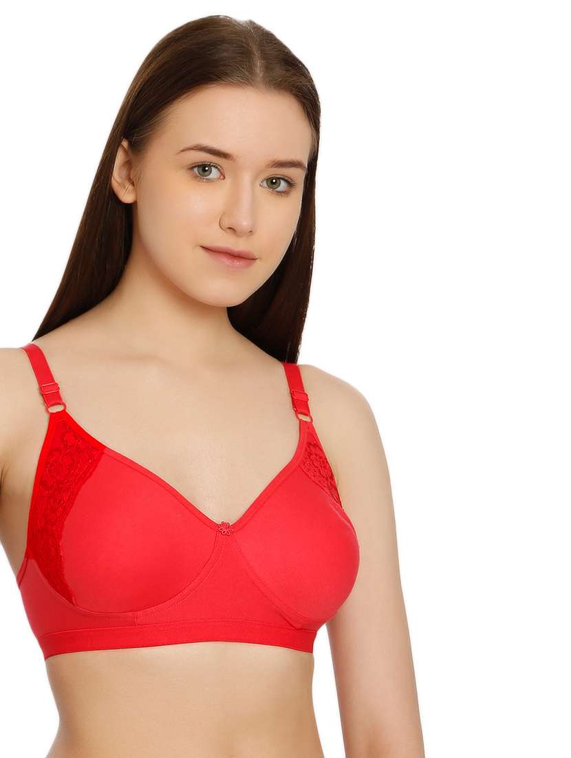 pack of 2 cotton blend t-shirt bra - 19495077 -  Standard Image - 3
