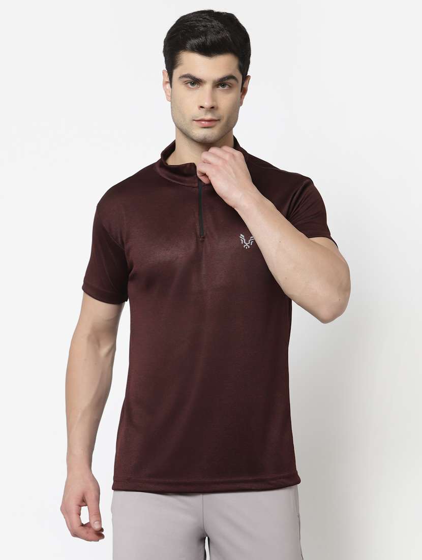 solids polyester regular t-shirt