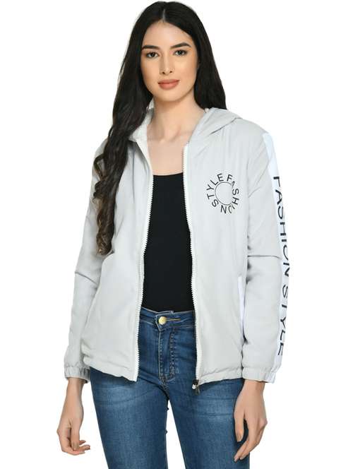 women hooded regular jacket - 19495214 - Standard Image - 0