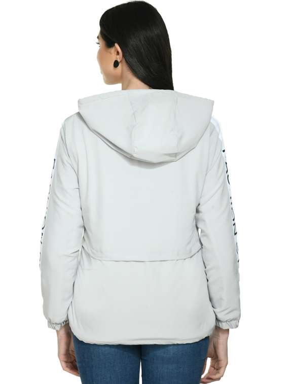 women hooded regular jacket - 19495214 - Standard Image - 3