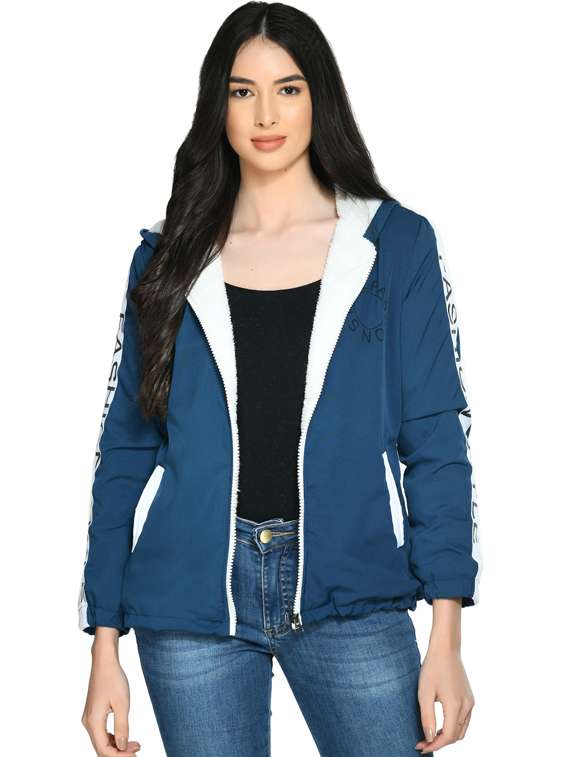 women notch collar regular jacket