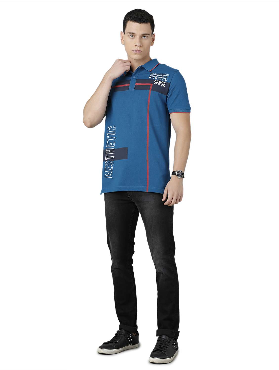 printed cotton t-shirt - 19496324 -  Standard Image - 3