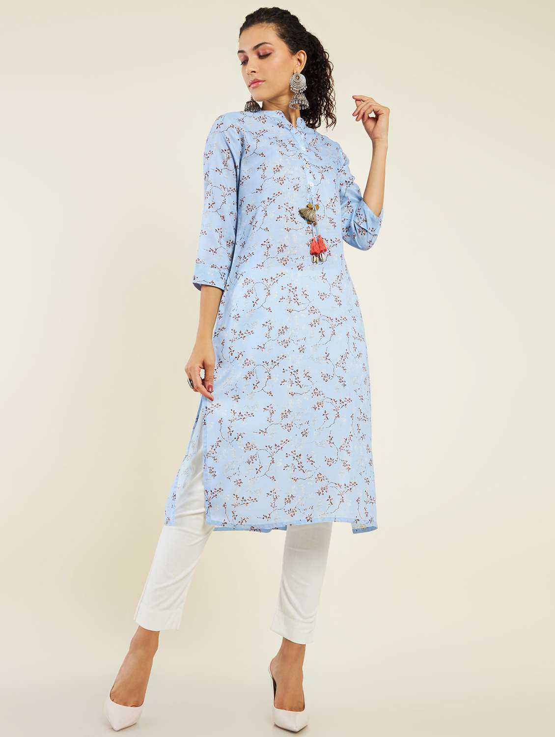 women's straight kurta