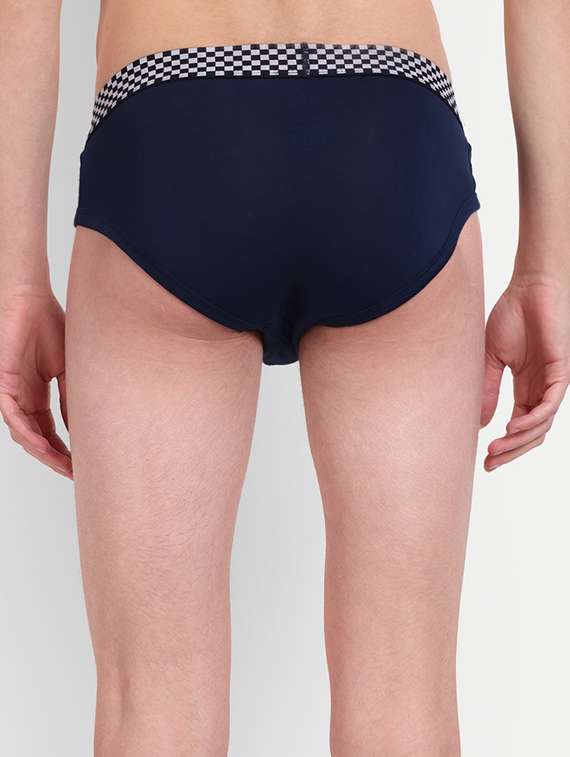 blue cotton hipster brief - 19496858 -  Standard Image - 3