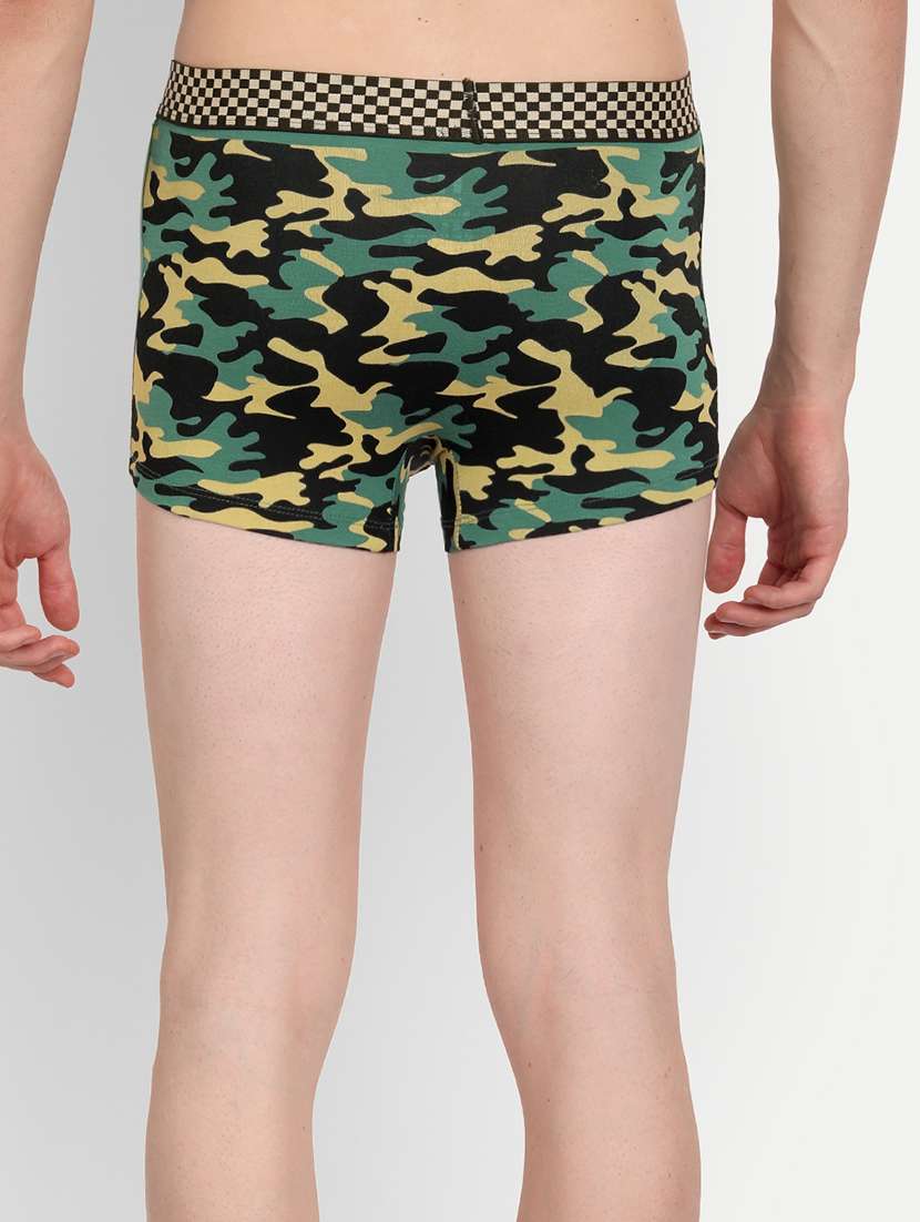 green printed cotton trunk - 19496898 -  Standard Image - 3