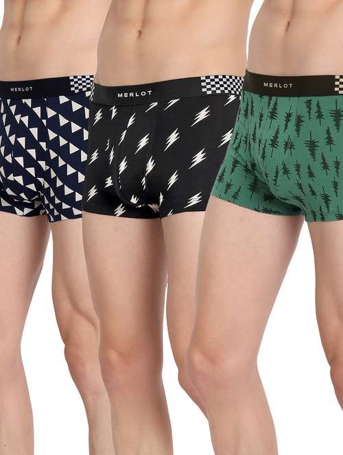 pack of 3 cotton trunk - 19496913 - Standard Image - 0