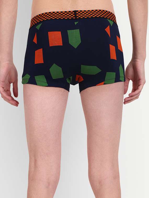 blue cotton lycra trunks  - 19496930 -  Standard Image - 3