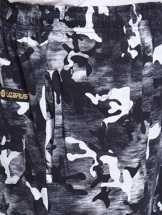 mid rise printed full length track pant - 19497451 - Standard Image - 3