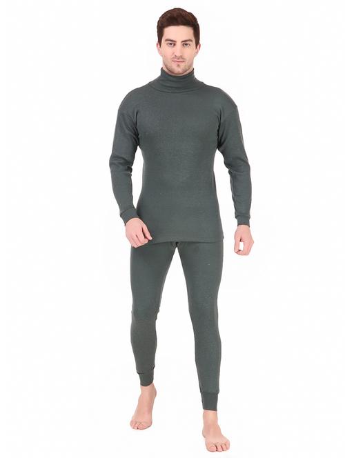 green cotton thermal top - 19497511 -  Standard Image - 0