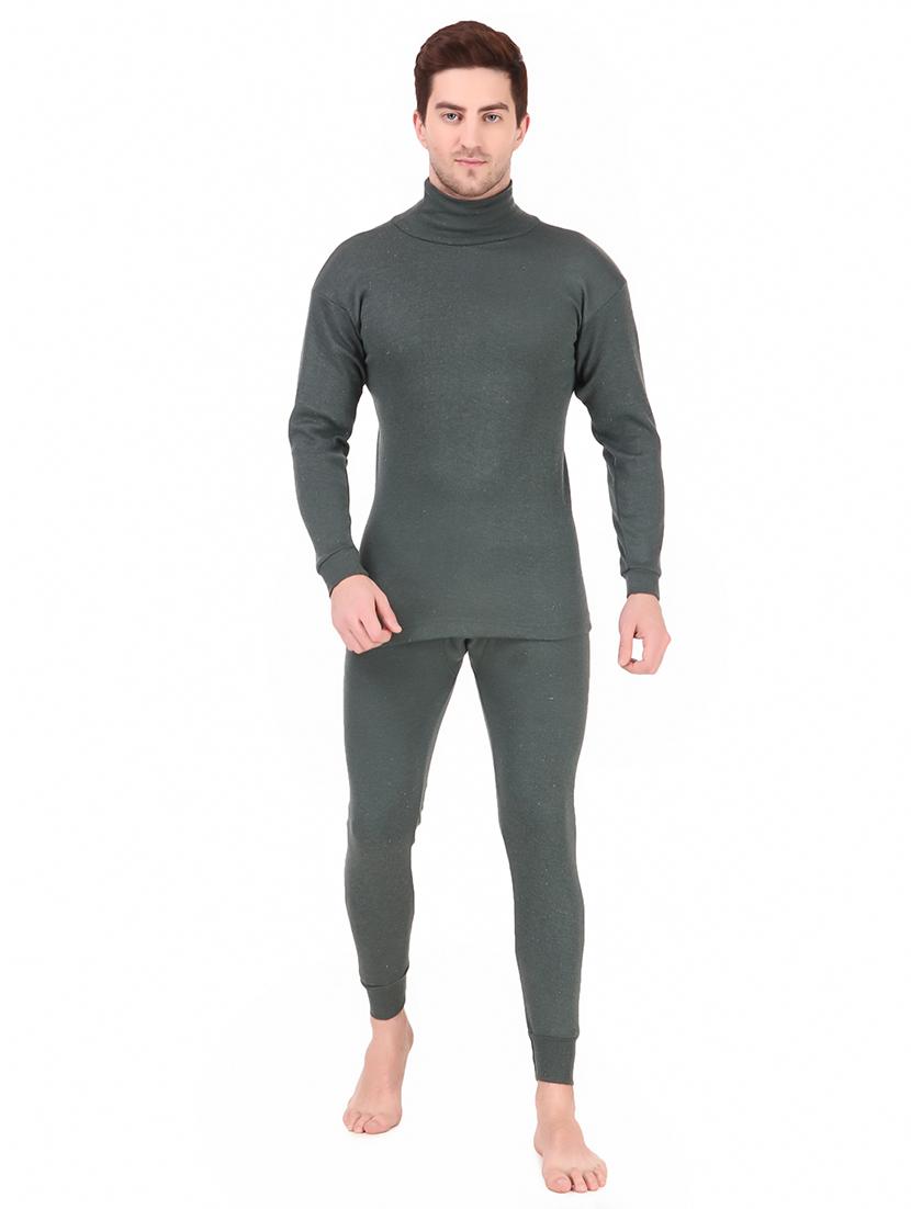 green cotton thermal top - 19497511 -  Zoom Image - 0